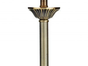 Thea Antique Brass Table Lamp Detail