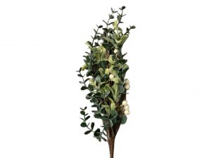 Sopha The Florist Eucalyptus and White Berry Spray Closeup