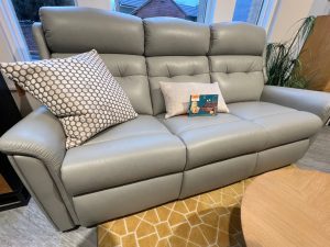 Sopha Roma Leather Clearance Suite Sofa