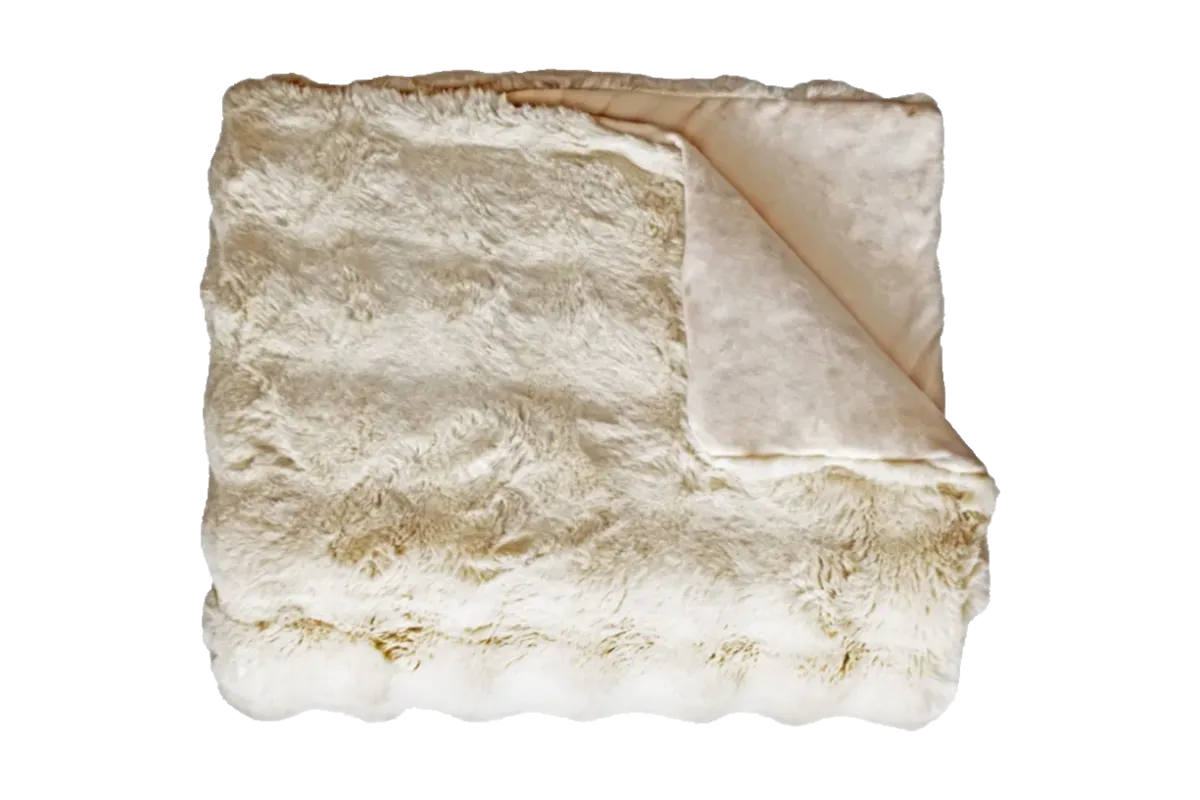 Supersoft Textured Natural Throw